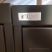 Artopex Black 5 Drawer Lateral File Cabinet, Locking